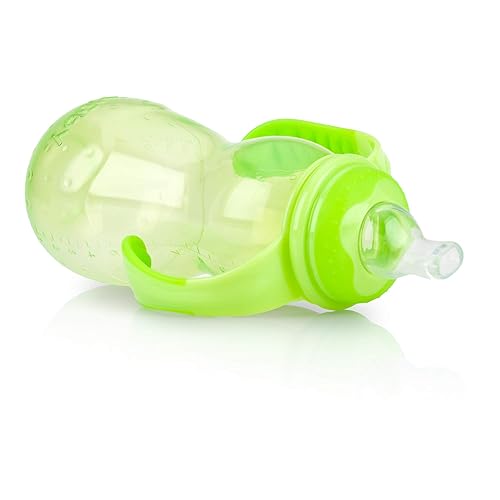 Miniatura 8 de Nuby Enfermera de cultivo de 3 etapas antigoteo, los colores pueden variar, 11 onzas