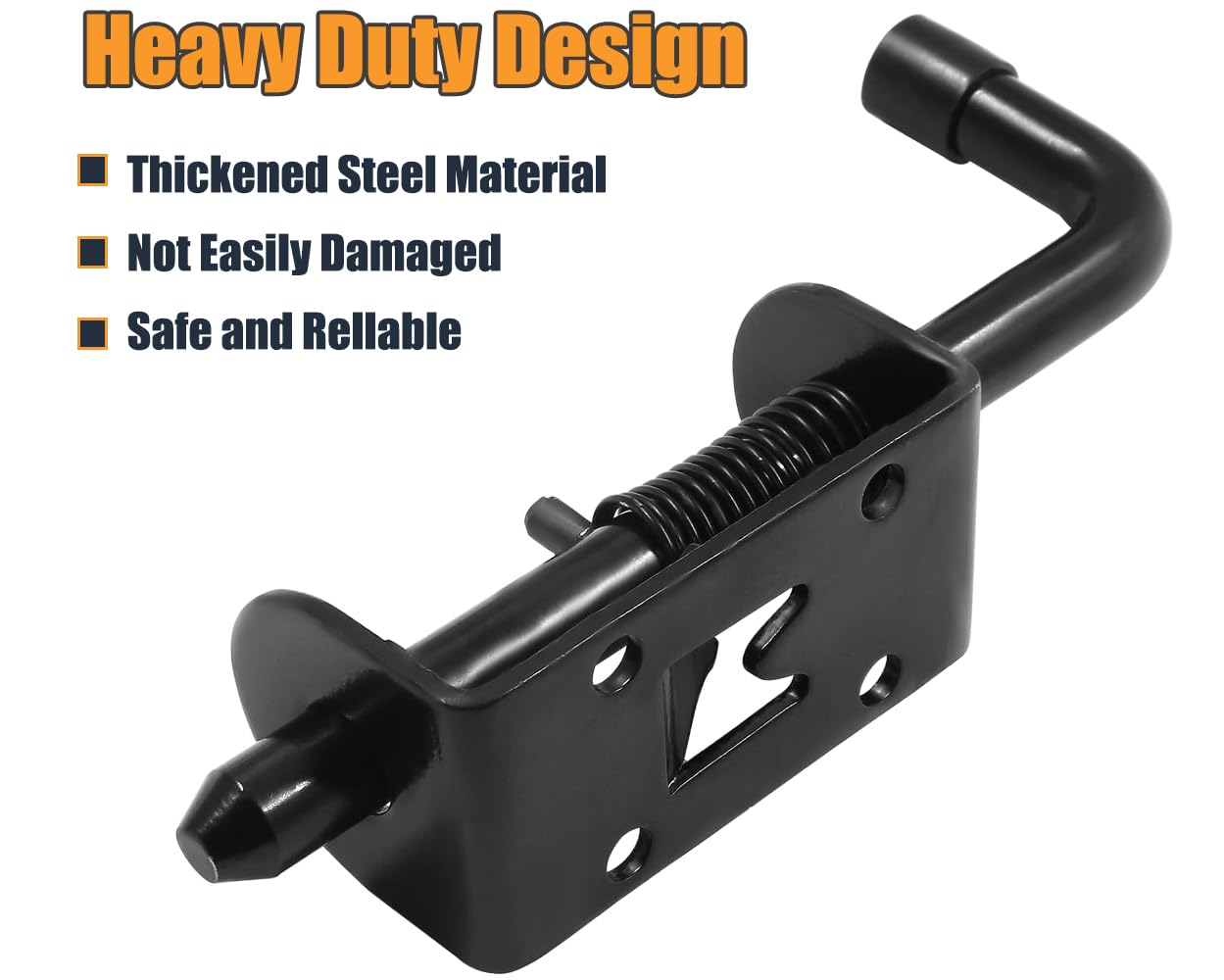 Litensh 5 Inch Spring Loaded Latch Pin - Image 3