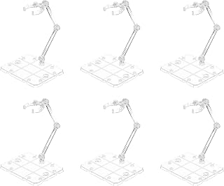 MECCANIXITY Action Figure Stands 2.9 x 3.7 Inch Single Display Holder Base for 6-8 Inch Model Display 6 Pcs
