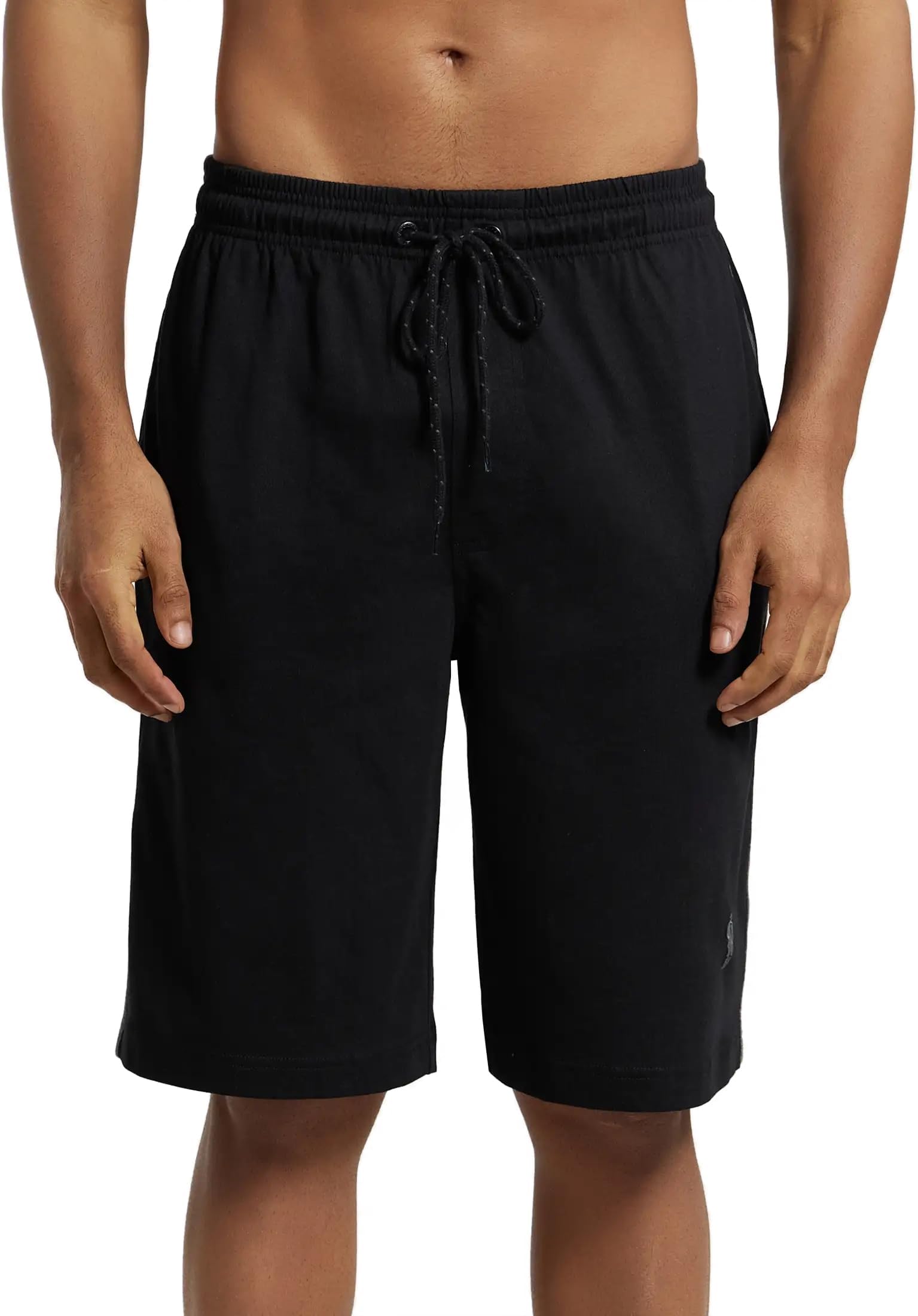 9426 Men's Super Combed Cotton Rich Regular Fit Solid Shorts with Side Pockets