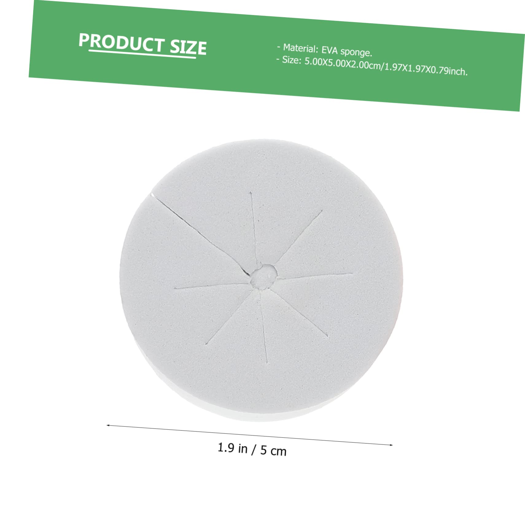 TOYANDONA Collares para Clones De Jardín Cultivo Sin Suelo, Bloques Redondos De Espuma Eva 120 Piezas, Esponja Transpirable Hidratante para Plantación Hidropónica y Trasplante Rápido