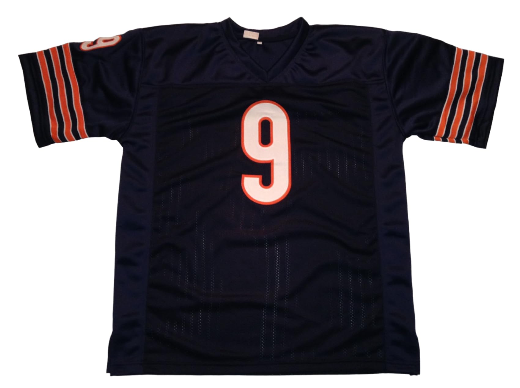 Jim McMahon Custom Jersey Stitched Blue Football New No Brand/Logos (US, Alpha, Large, Regular, Regular, Blue)