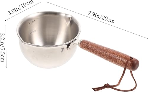 Miniatura 8 de Tapas para ollas de cocina, olla multiusos para verter aceite, cacerola para huevos, leche, cacerola pequeña, fácil limpieza, portátil