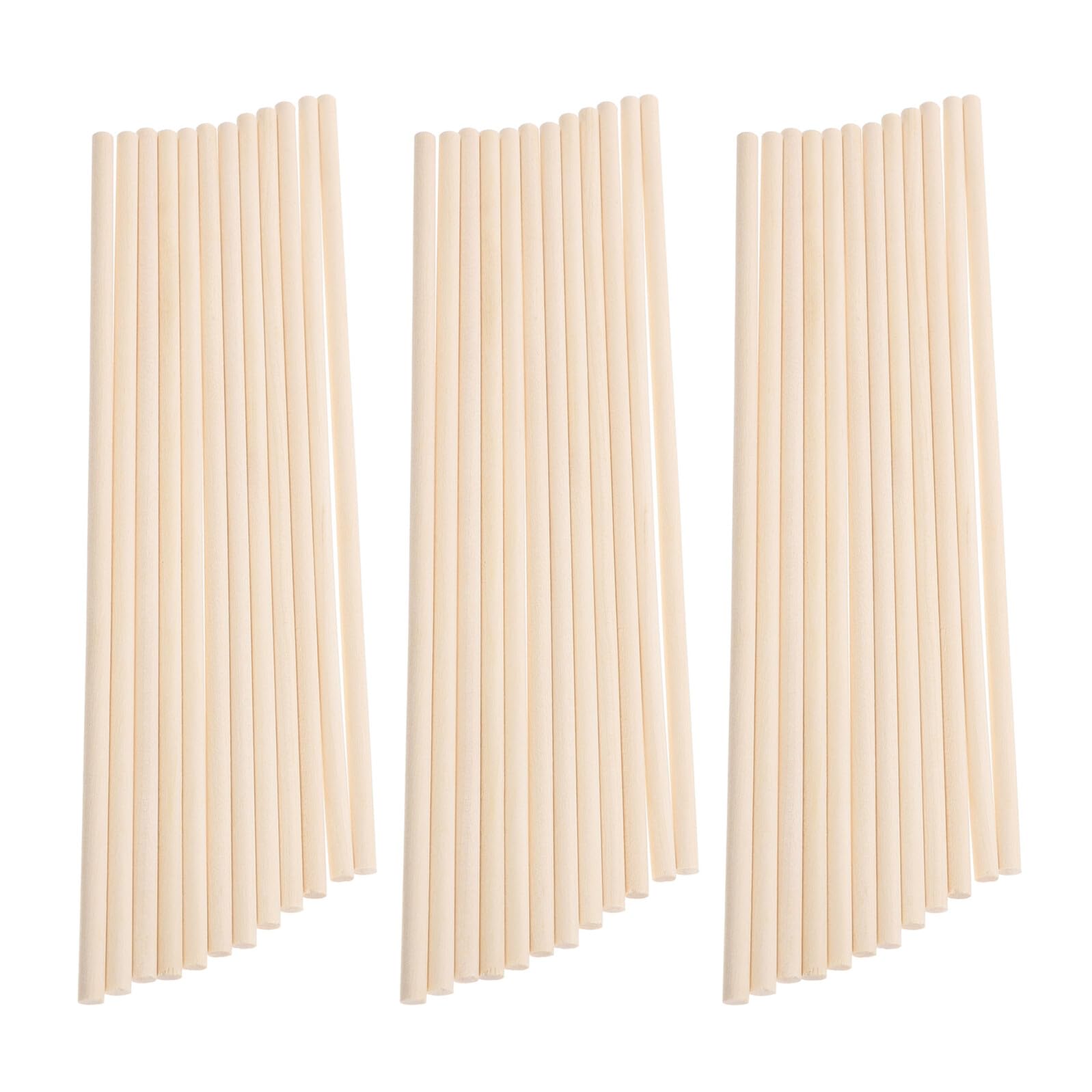 Anneome 150 Palitos Redondos De Madera Sin Acabado Para Decoración Ideales Para Manualidades Palitos De Madera Redondos Para Manualidades Varillas De