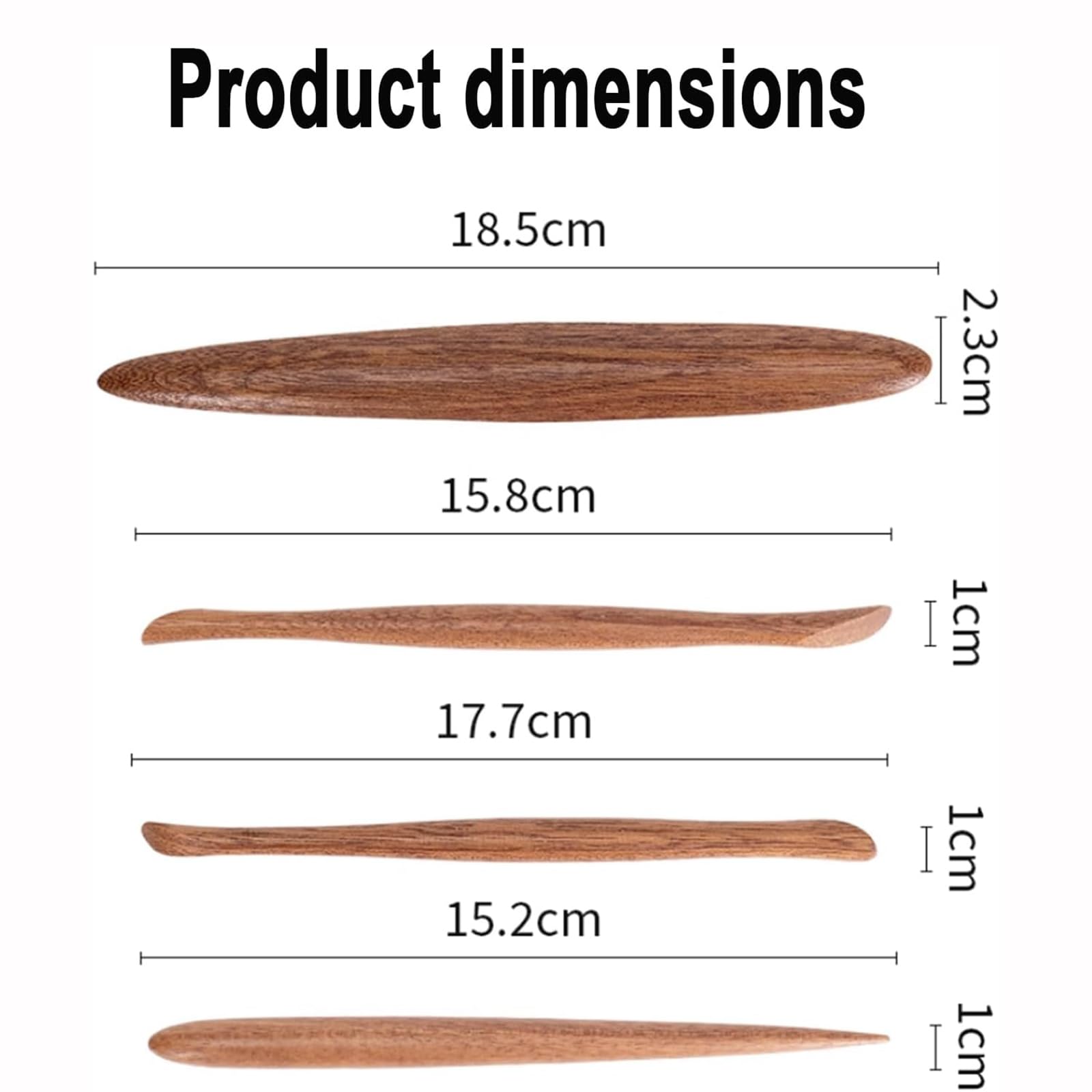 Juego de herramientas de escultura de arcilla, kit de cerámica profesional de 7 piezas, ligero y duradero con agarre cómodo para manualidades y esculturas finas