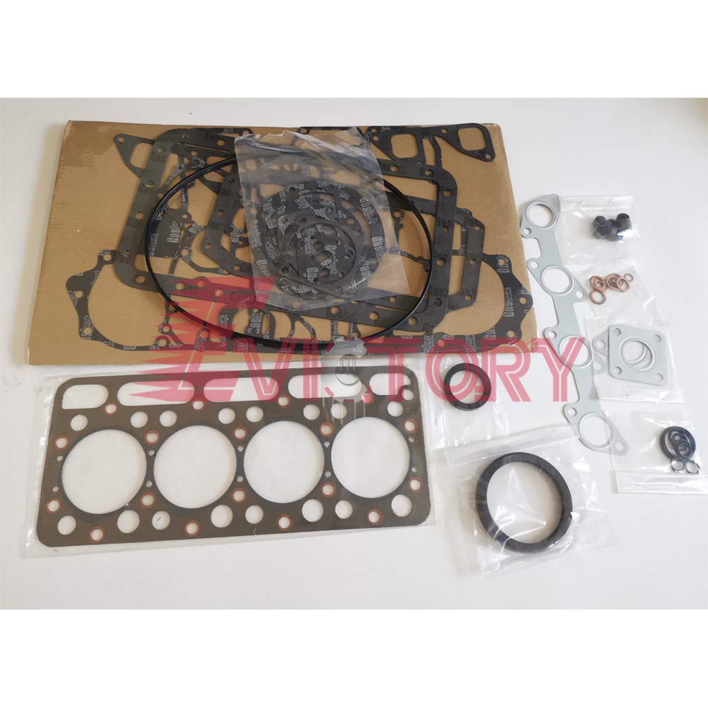 Kit de juntas de culata de motor para KUBOTA Overhaul V1902