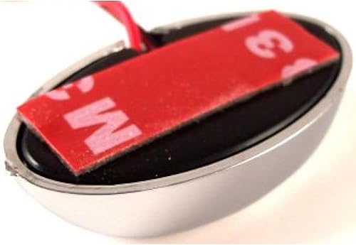 Miniatura 8 de Octane Lighting 1 módulo de acento cromado LED verde para motocicleta, marco picador de luz neón brillante