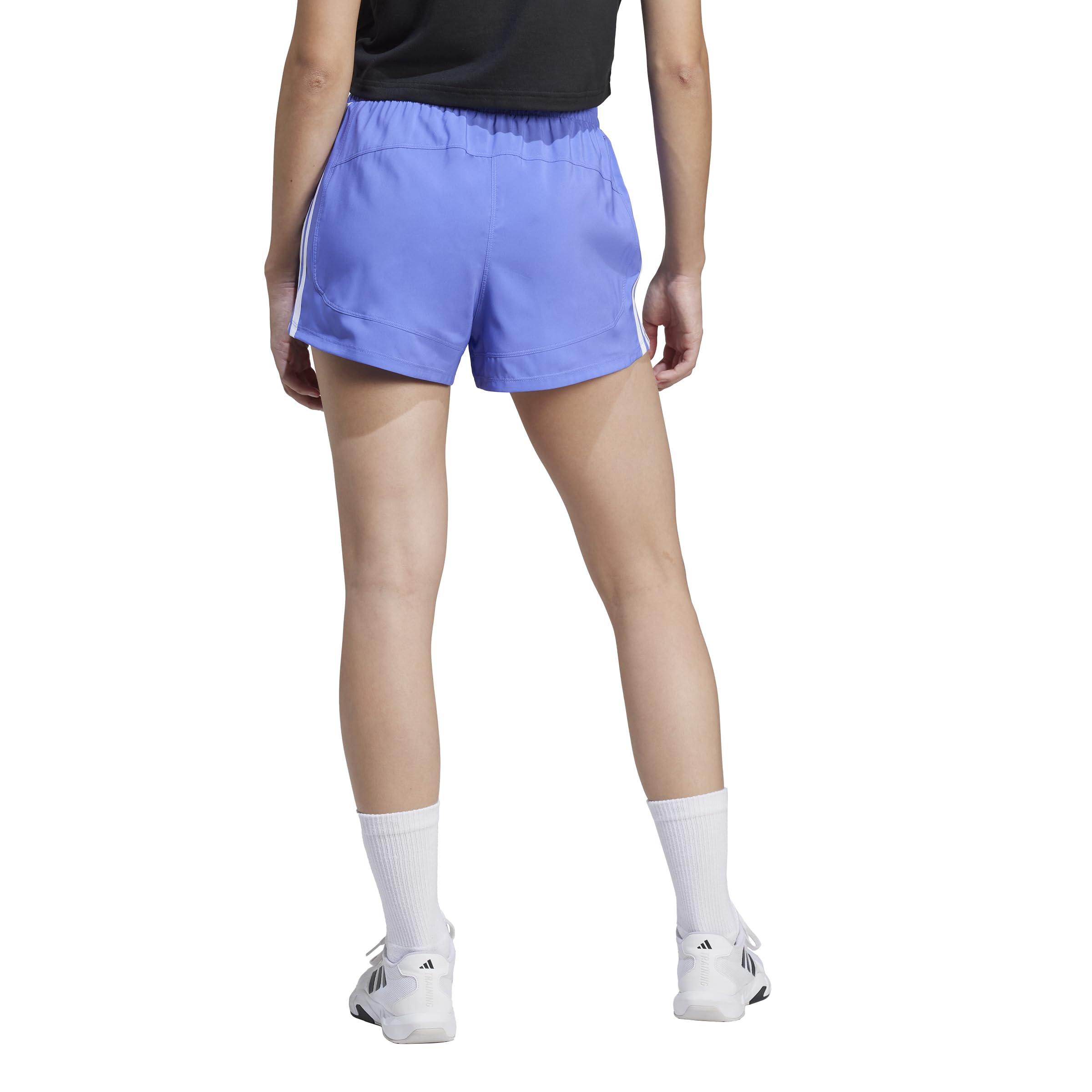 adidas Pacer Training 3-stripes Woven High-rise Shorts - Shorty Kobiety