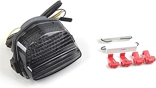 Arashi Lanterna traseira para HONDA CBR1000RR 2008-2014 Luz de freio de seta de seta de seta de freio integrada acessórios para motocicleta CBR 1000 RR CBR1000 1000RR 1000CC lentes de fumaça 2009 2010 2011 2012 2013