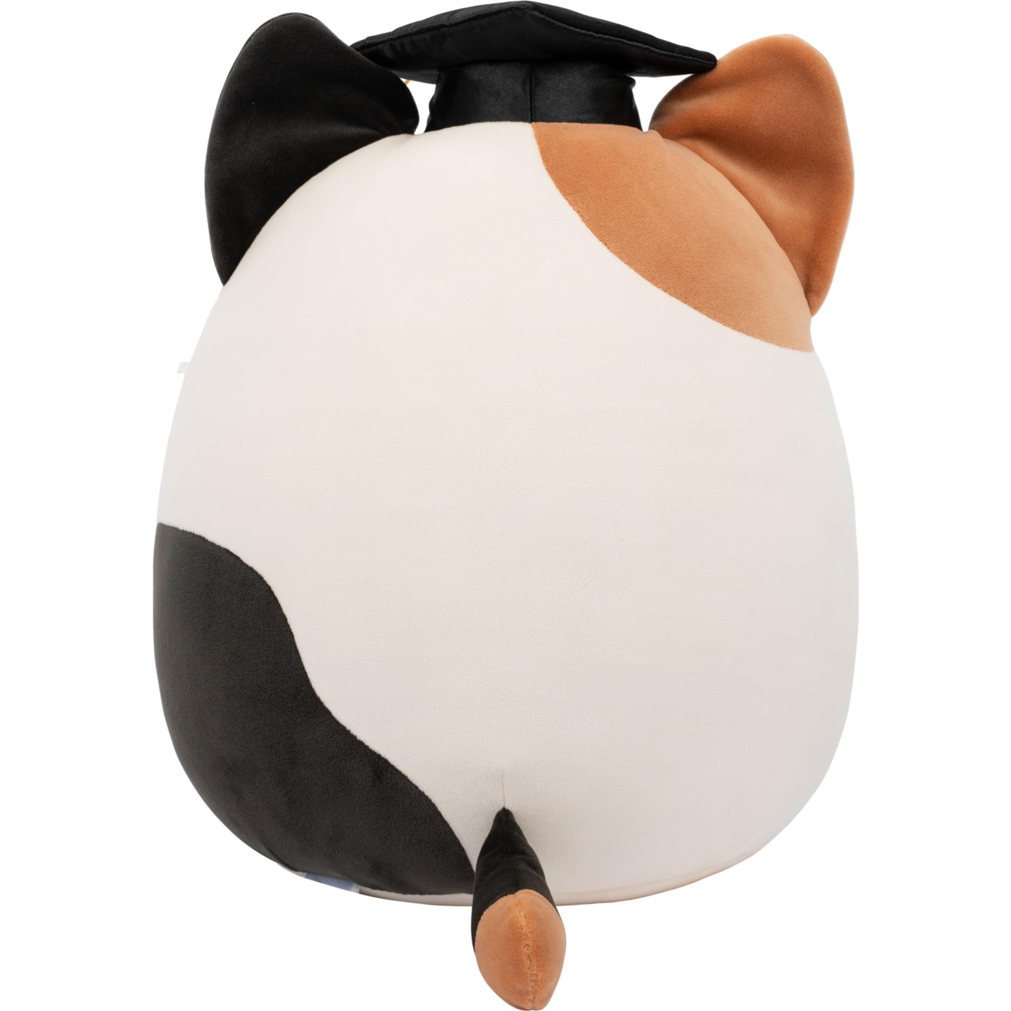 Squishmallows Original 12in Cam The Calico Cat in Graduation Cap – Official Jazwares Plush (Medium-Sized) - 4