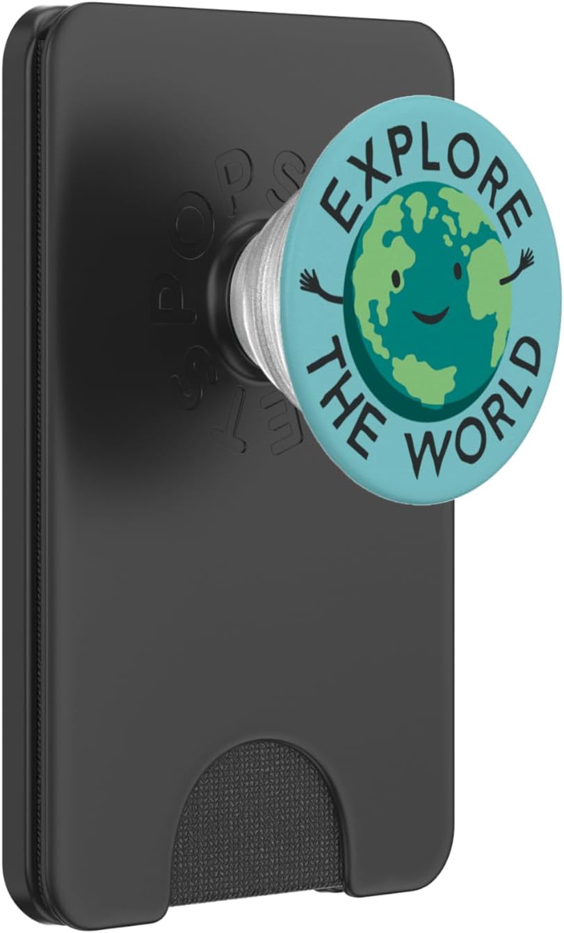 LG Explore the World PopSockets PopWallet for MagSafe