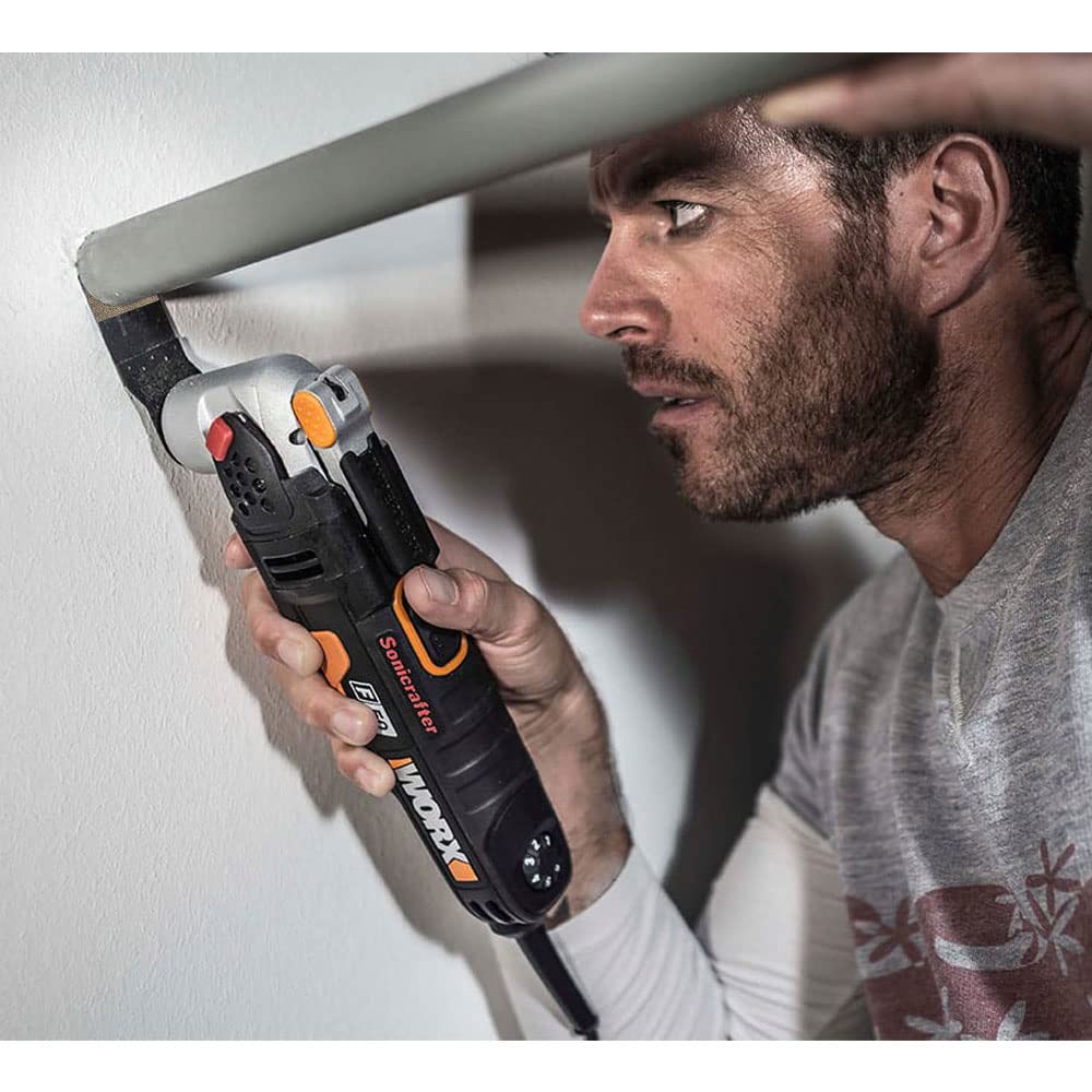 Worx WA4960 Çok Amaçlı Raspalama Makinesi için 35x40mm Ahşap, PVC Universal Kesme ve Zımparalama Bıçağı
