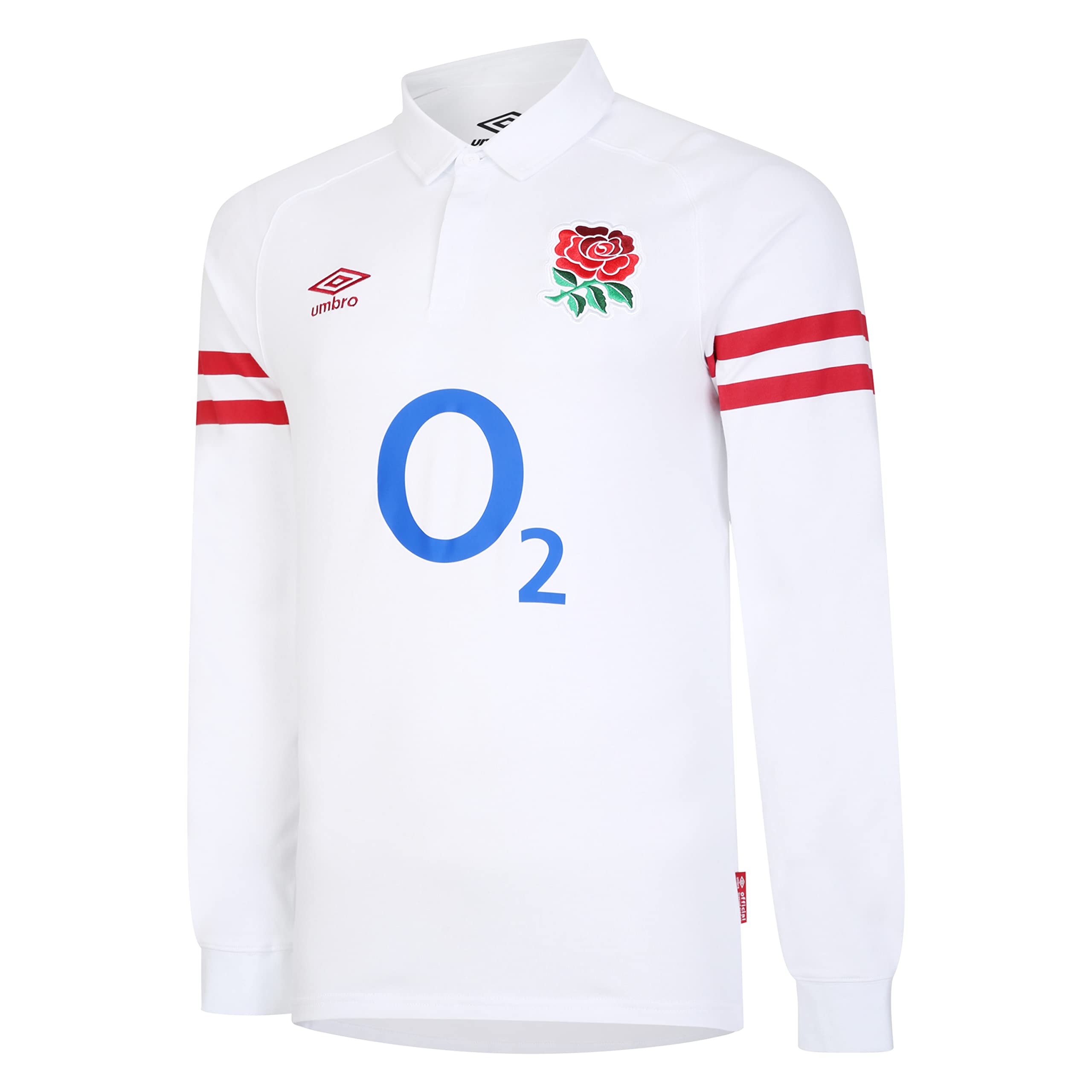 Maillot Angleterre 1998 Umbro - Domicile Manches Longues, David Beckham #7, Taille L, Occasion