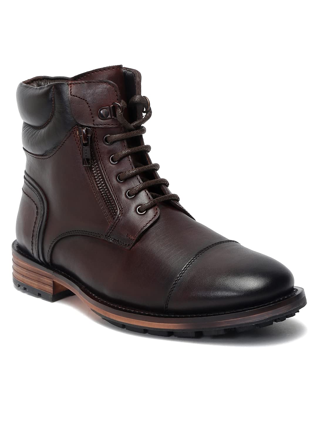 TEAKWOOD LEATHERS Men LACE-UP Regular Boots_Size 43 (B0BZJ5F9B7) Amazon Price History, Amazon Price Tracker