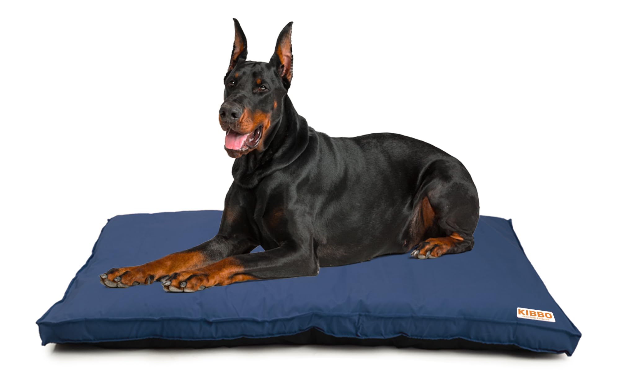 KIBBO Waterproof Flat Bed for Dogs and Cats | Detachable Cover & Washable Dog Bed | Lighweight Design with Anti-Skid Base | for X-Large Breed | Blue (B0DDQFV9JP) Amazon Price History, Amazon Price Tracker