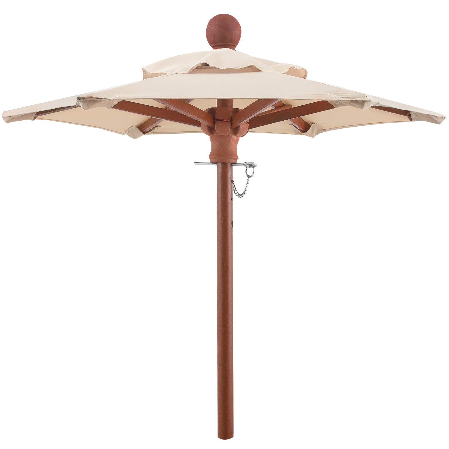 anndora Mini Tisch Sonnenschirm Dekoschirm 100 cm rund