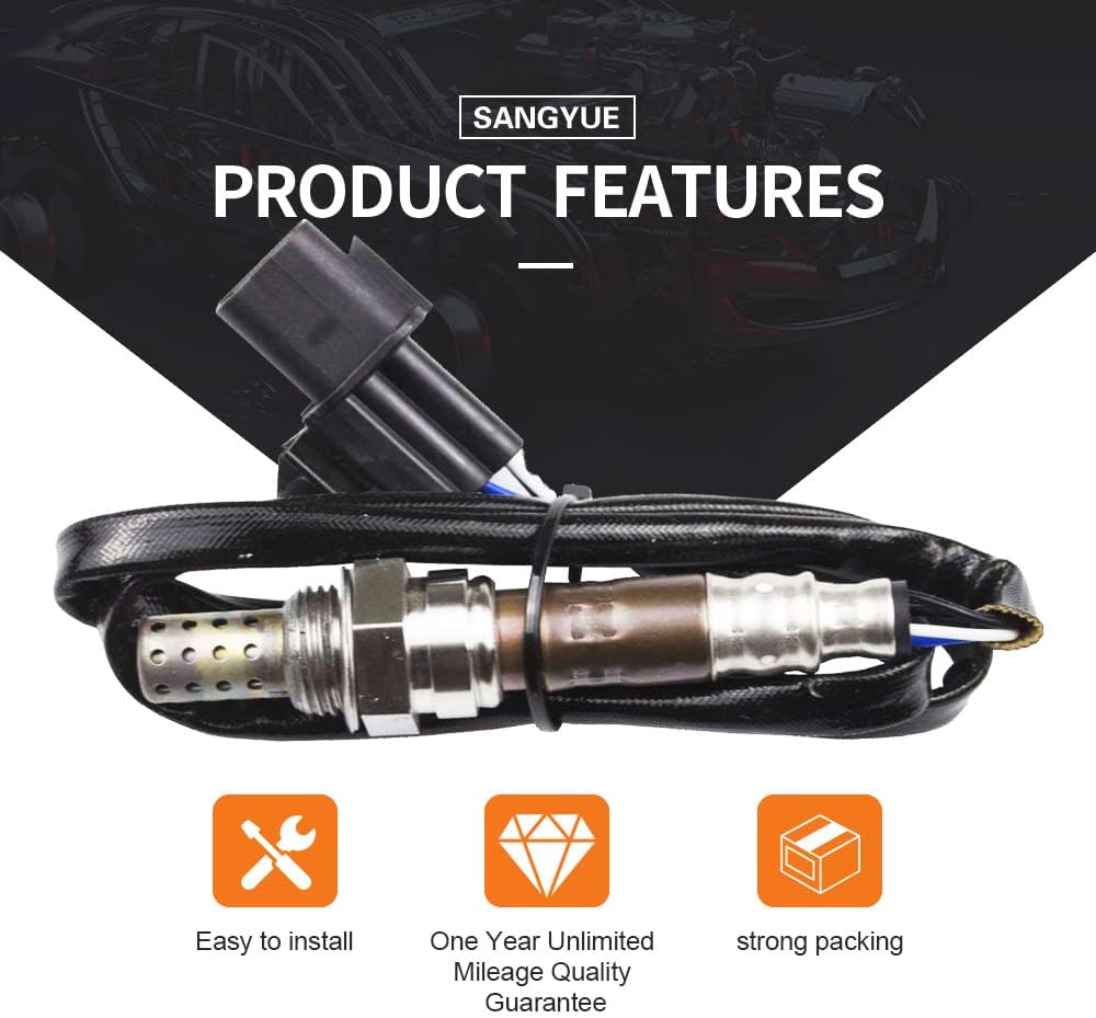 4PCS Upstream + Downstream Oxygen Sensor 1 & 2 for 2004 -2011 Mitsubishi Endeavor 3.8L