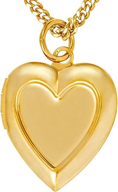 LIFETIME JEWELRY Inlaid Heart Locket 