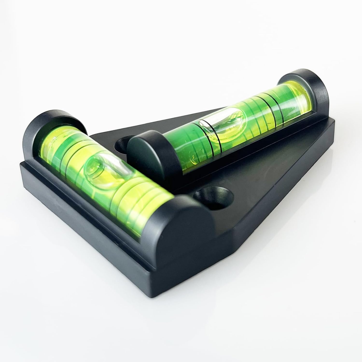 Magnetic RV Bubble Level, Mini Self-Adhesive T Type Small Leveler Indicator for RV Camper Travel Trailer Motorhome Leveling Blocks Accessories Tool