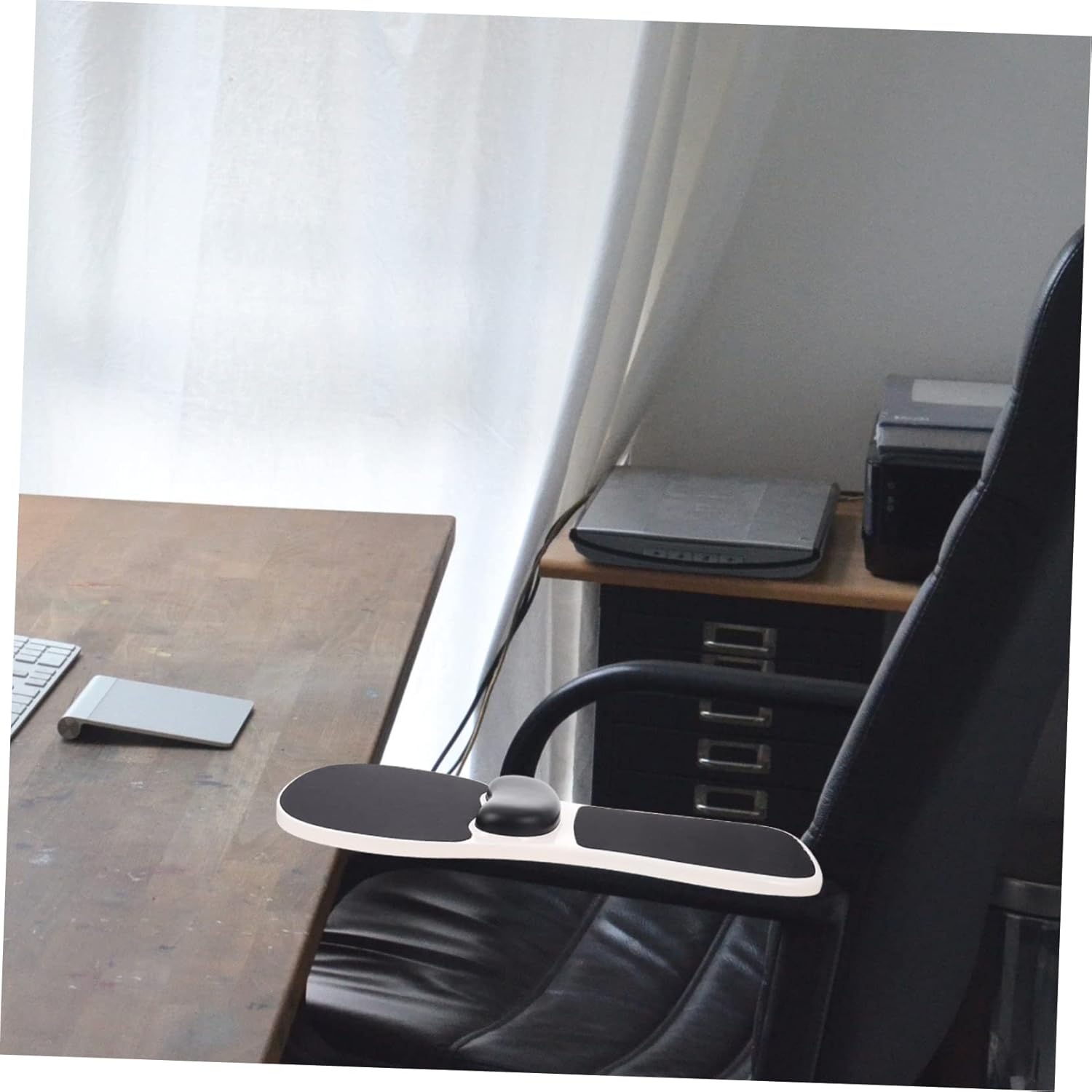 Creative Hand Support Board Elbow Desk Extension for Computer Work Ergonomic Wrist Rest for Gaming and Office Use Smooth Surface for Joint Care Black