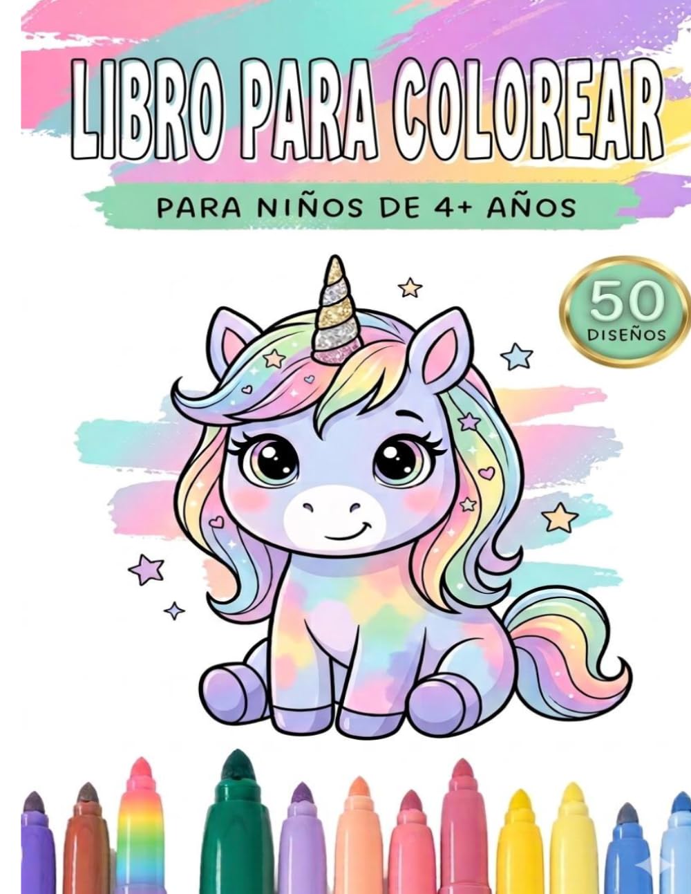 Un libro para colorear para niños a partir de 4 años