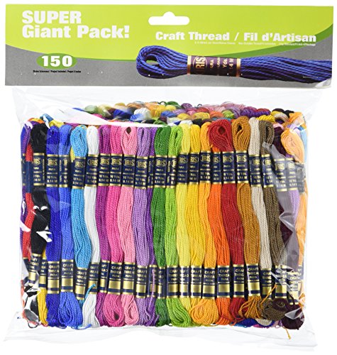 Iris 1275 Craft Thread Super Giant Pack, 150-Pack