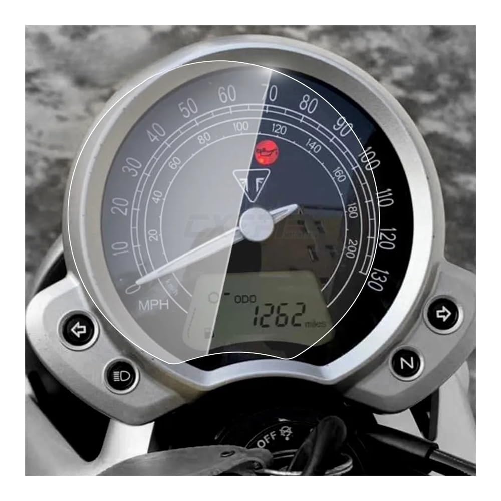 Protector De Pantalla De Película De Protección contra Rayaduras De Panel Velocímetro De Motocicleta para Triu&mph Street Twin 900 película velocímetro