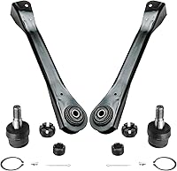 Vista 65 de Detroit Axle - Kit de brazos de control delanteros de 4 piezas para Ford Mustang Base GT 05-10 2005 2006 2007 2008 2009 2010, 2 brazos de control