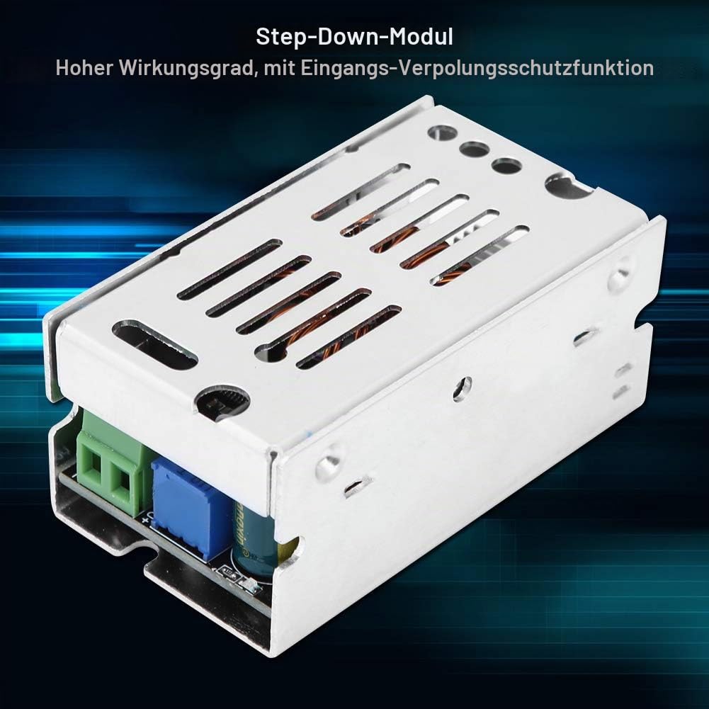 DC-DC Abwärtsmodul, 10-90V zu 2-60V einstellbarer Spannungsregler, 97,5% Wirkungsgrad, Step-Down Wandler für Fahrzeug, Solar und Industrieanwendungen
