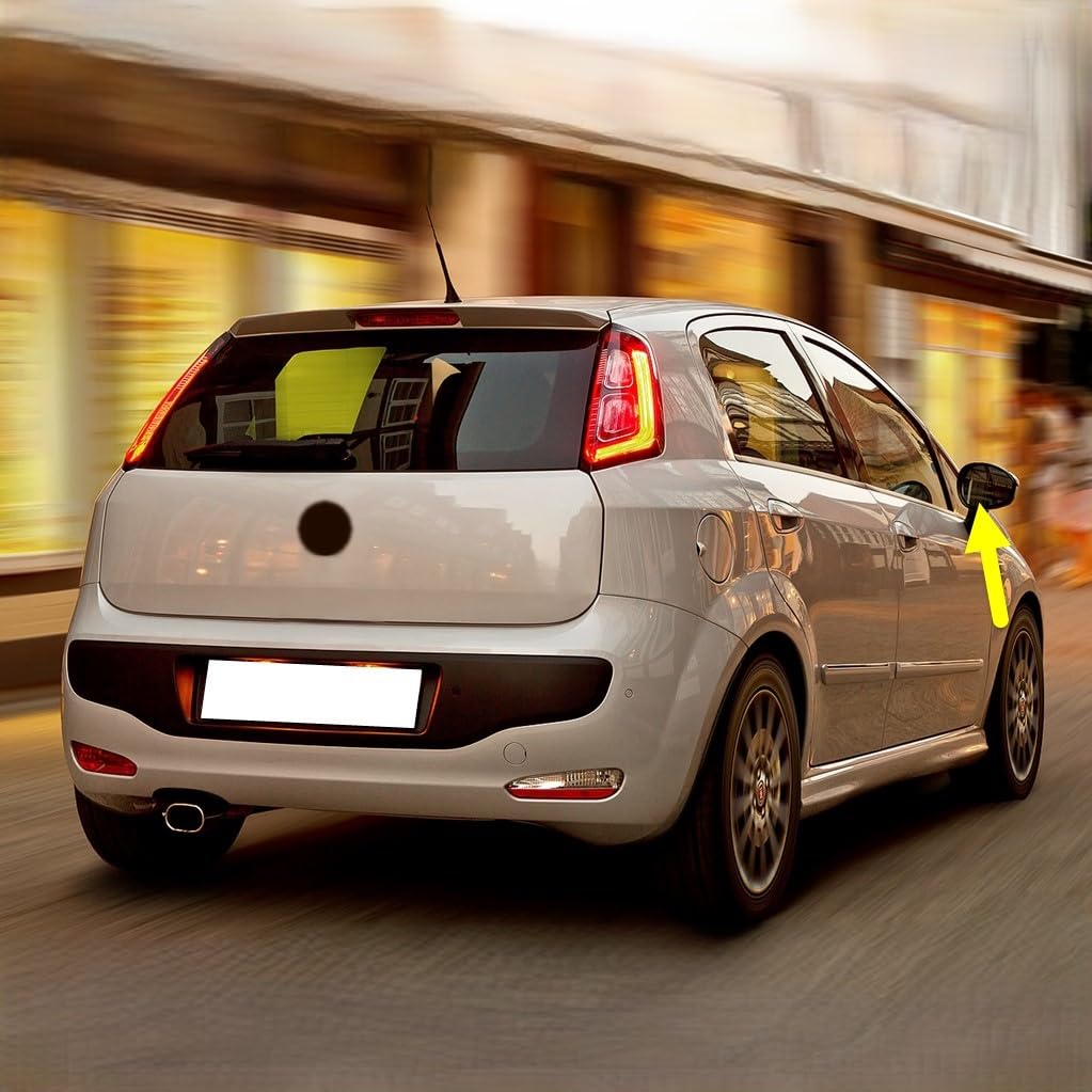 Sağ Dış Ayna Camı Elektrikli 71740497 Fiat Punto Evo ile uyumlu 2009-2014