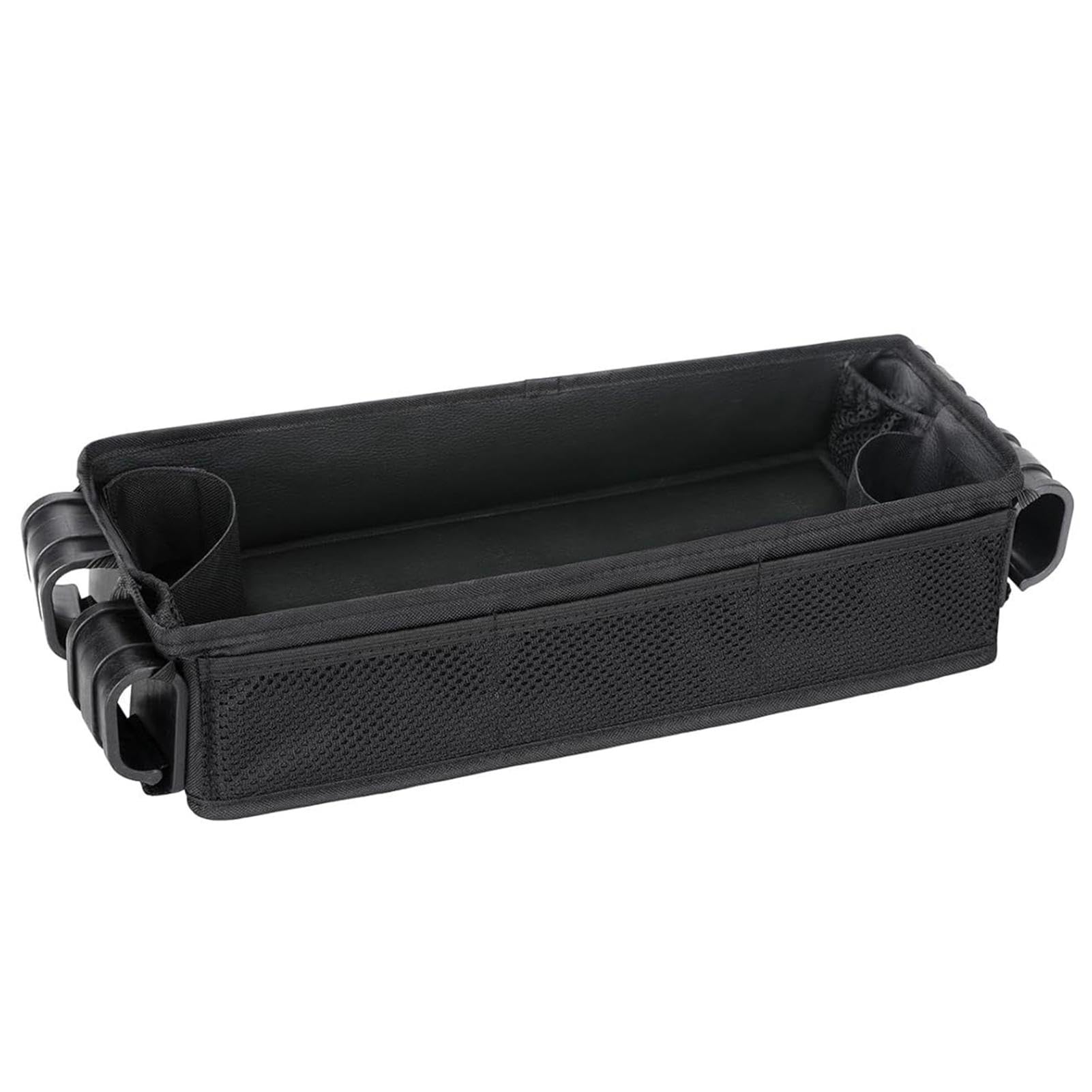 Snacktablett für Kinderwagen, Becherhalter, Snack Organizer Kinderwagentablett, Snacktablett mit 4 Tassenhaltern für unterwegs