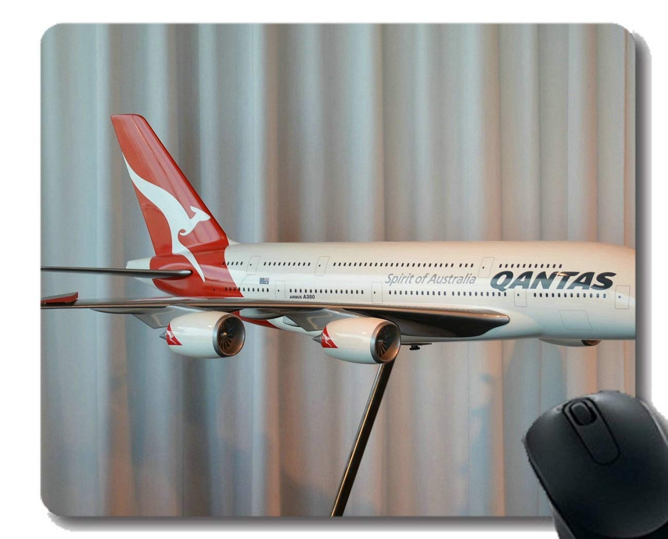 YENDOSTEENGaming Mouse Pad,Model Airbus Airbus A380 Mouse Pad for Office Desktop or Gaming Mouse Mat