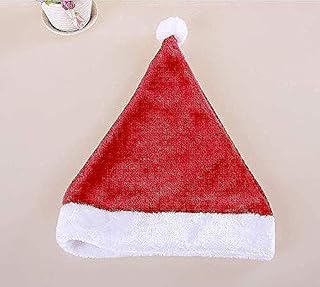 قبعة عيد الميلاد سانتا للبالغين هدية عيد الميلاد قبعة عيد الميلاد