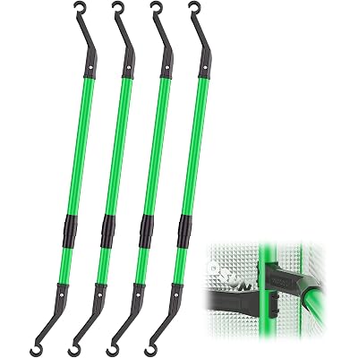 VIVOSUN Grow Tent High CFM Kit, Heavy-Duty Mounting Bars, High Airflow Support Pole Kit 24"-36" Adjustable, Suitable for 2’×2’, 2.3’×2.3’, 2.7’×2.7’, and 3’×3’ Tents, 4-Pack
