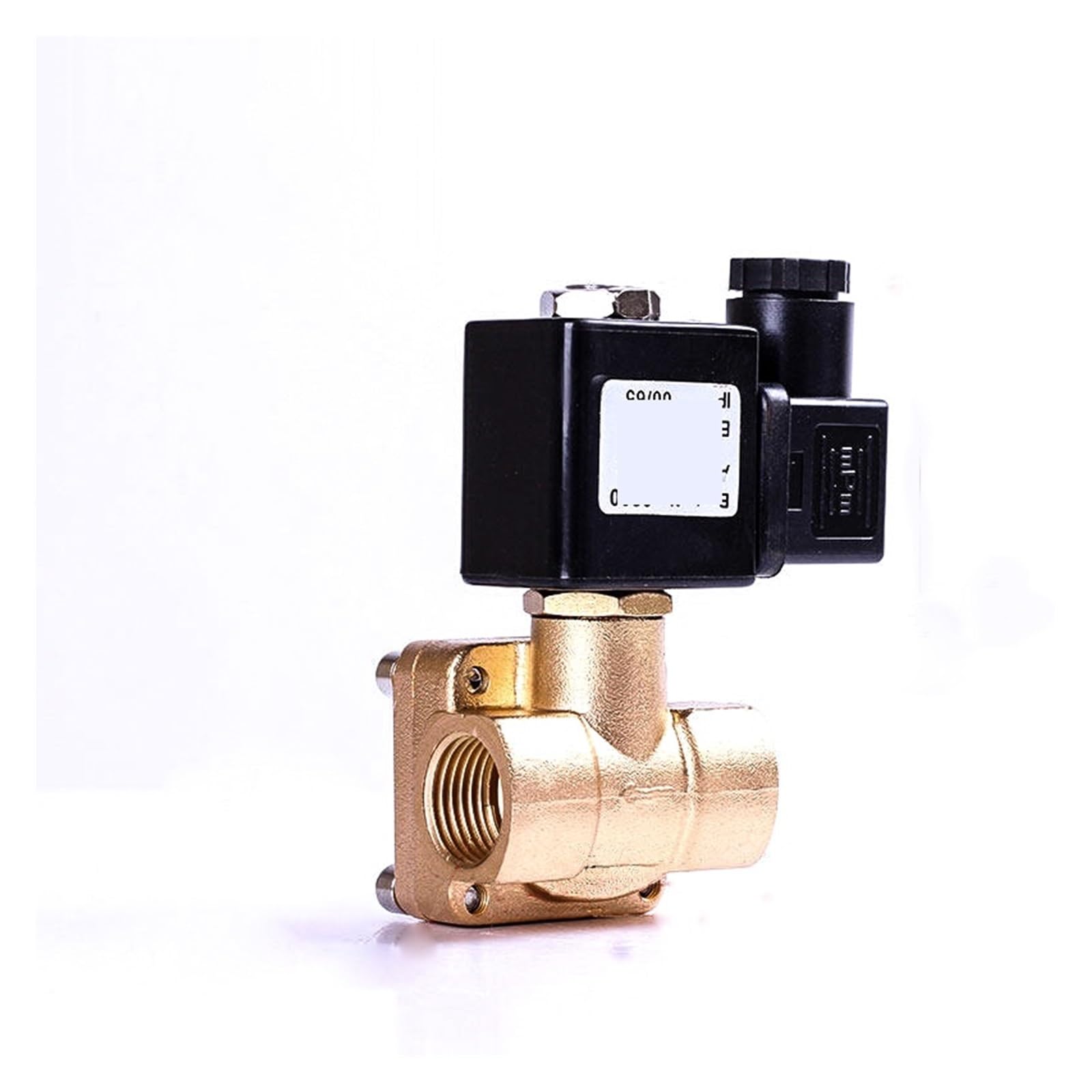 VSPPJYFG 3/4" Normally Closed Brass High Pressure 16 Bar Solenoid Valve 110V 24V 12V 24v(NPT-230VAC-NBR-SEAL)
