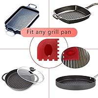 Vista 4 de Kit de limpieza de hierro fundido, Cepillos de limpieza de ollas, Depurador de malla de acero inoxidable, Raspadores de cacerola, Limpieza de cocina