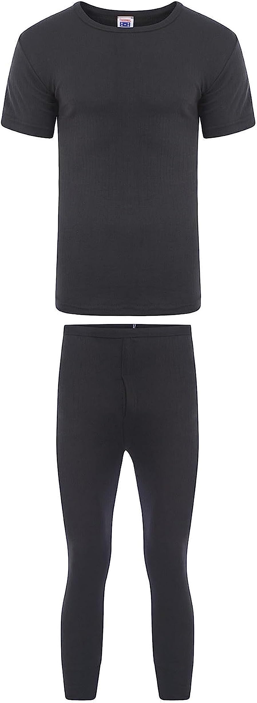 Heatwave® Men's Thermal Underwear Set, T-Shirt & Pants Baselayer Set, S M L XL XXL Thermals
