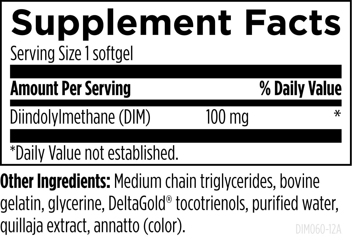 Designs for Health DIM-Evail, Estrogen Metabolism, 120 Softgels — Amazon image 5