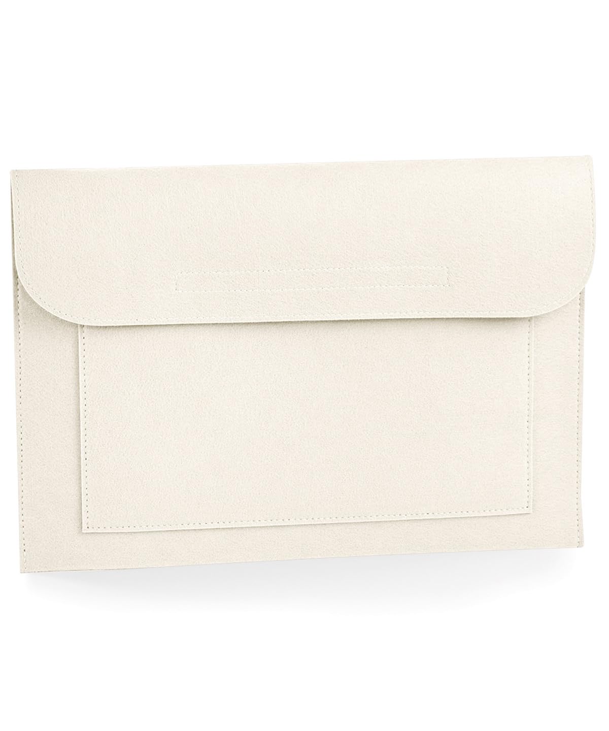 COOZO Felt Laptop/Document Slip - Soft White - One Size