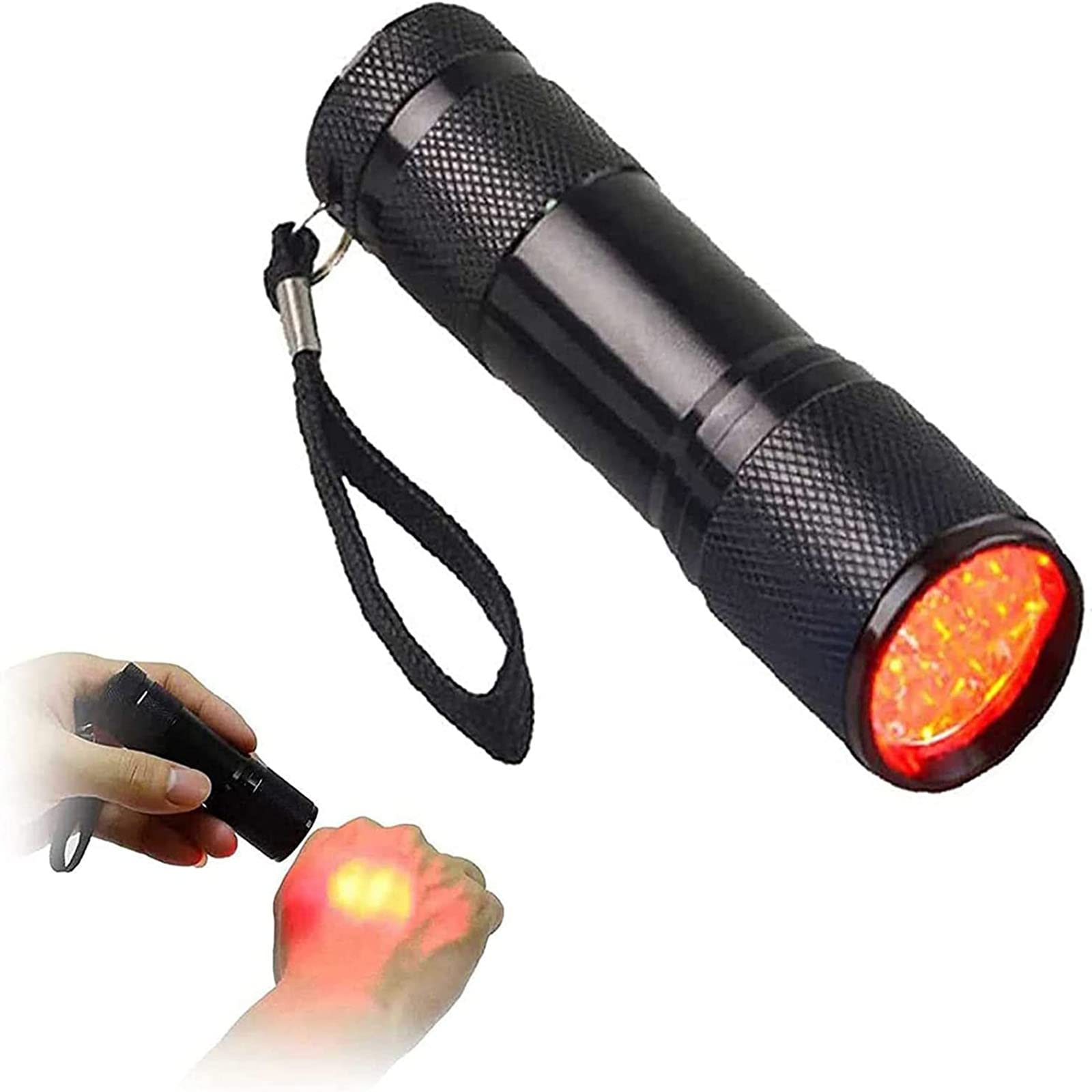 Amazon.co.jp: ポータブル静脈ファインダー、静脈を見つけるための赤色