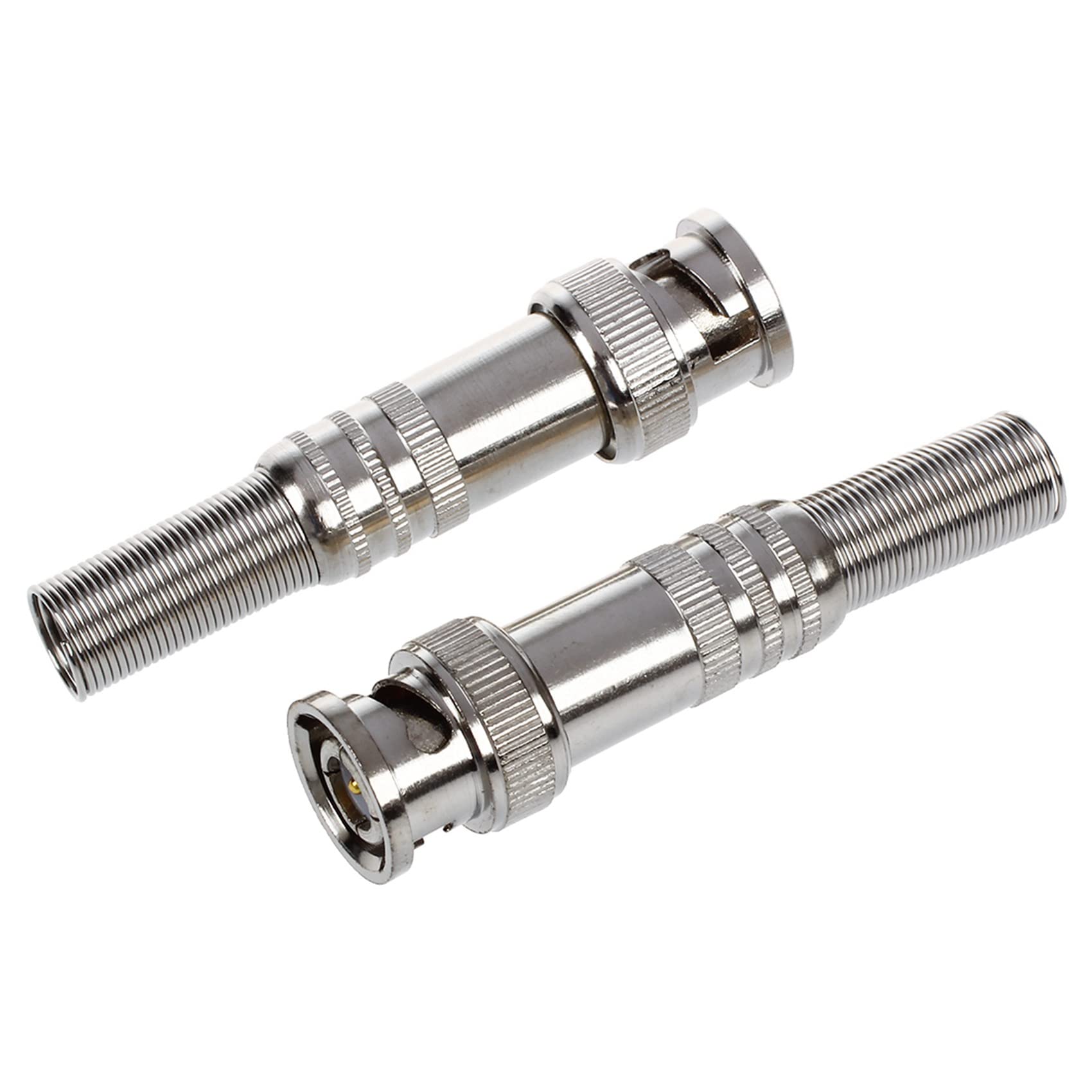 Connettore Connettori Bnc Maschio Rg58 Rg59 A Vite Per Cavo Telecamere Di 75 Ohm