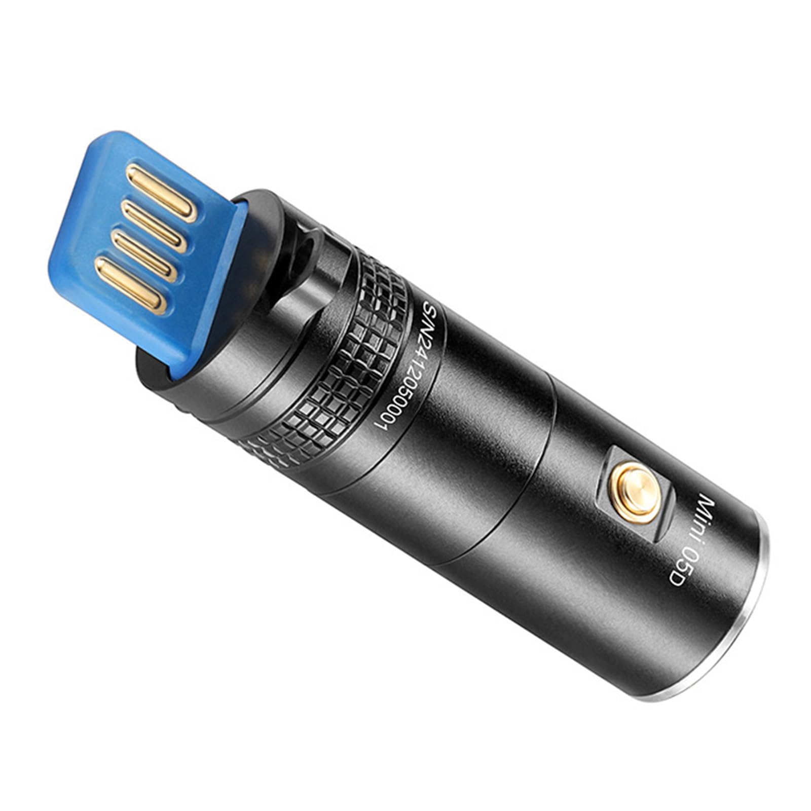 Kaeltsyn Portable Detection Torches 365Nm Flashlight LED Pocket Keychain Light for Antique Inspection and Emergencies Lighting LED Pocket Keychain Light