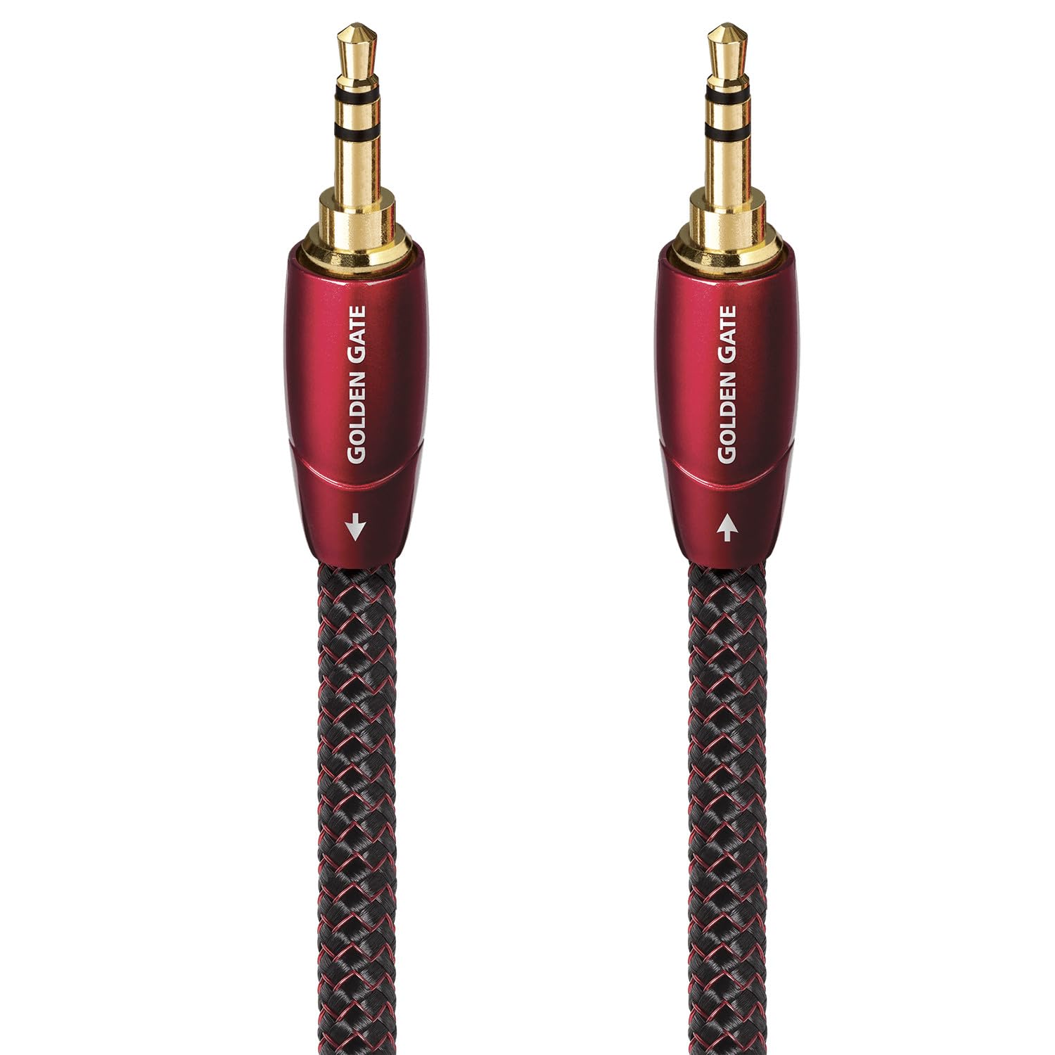 AudioQuest Golden Gate - Cavo di interconnessione audio analogico da 3,​5 mm a 3,​5 mm, lunghezza 6 m