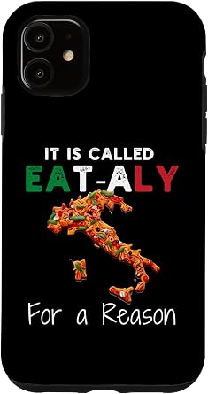 iPhone 11 Italy Map it is Called Eataly For Reason Funny Italian Food Case