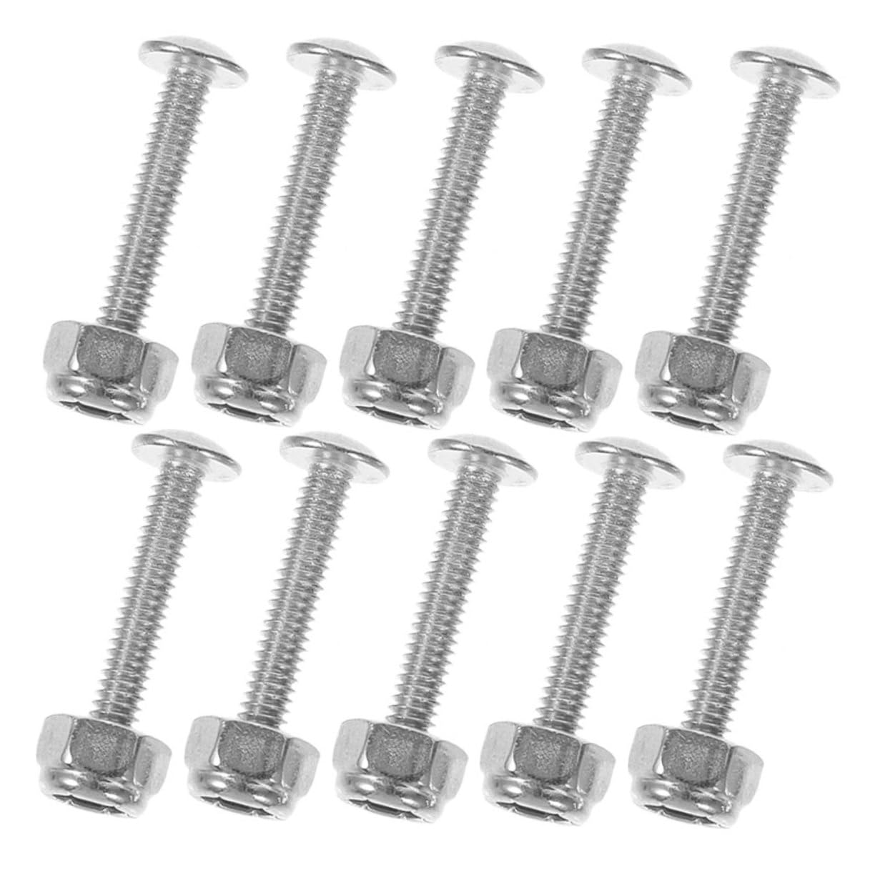 VANZACK 15Pcs Foosball Table Fixing Screws Nuts for Enhanced Stability Essential Accessories for Foosball Machines Practical Hardware for Intense Gameplay