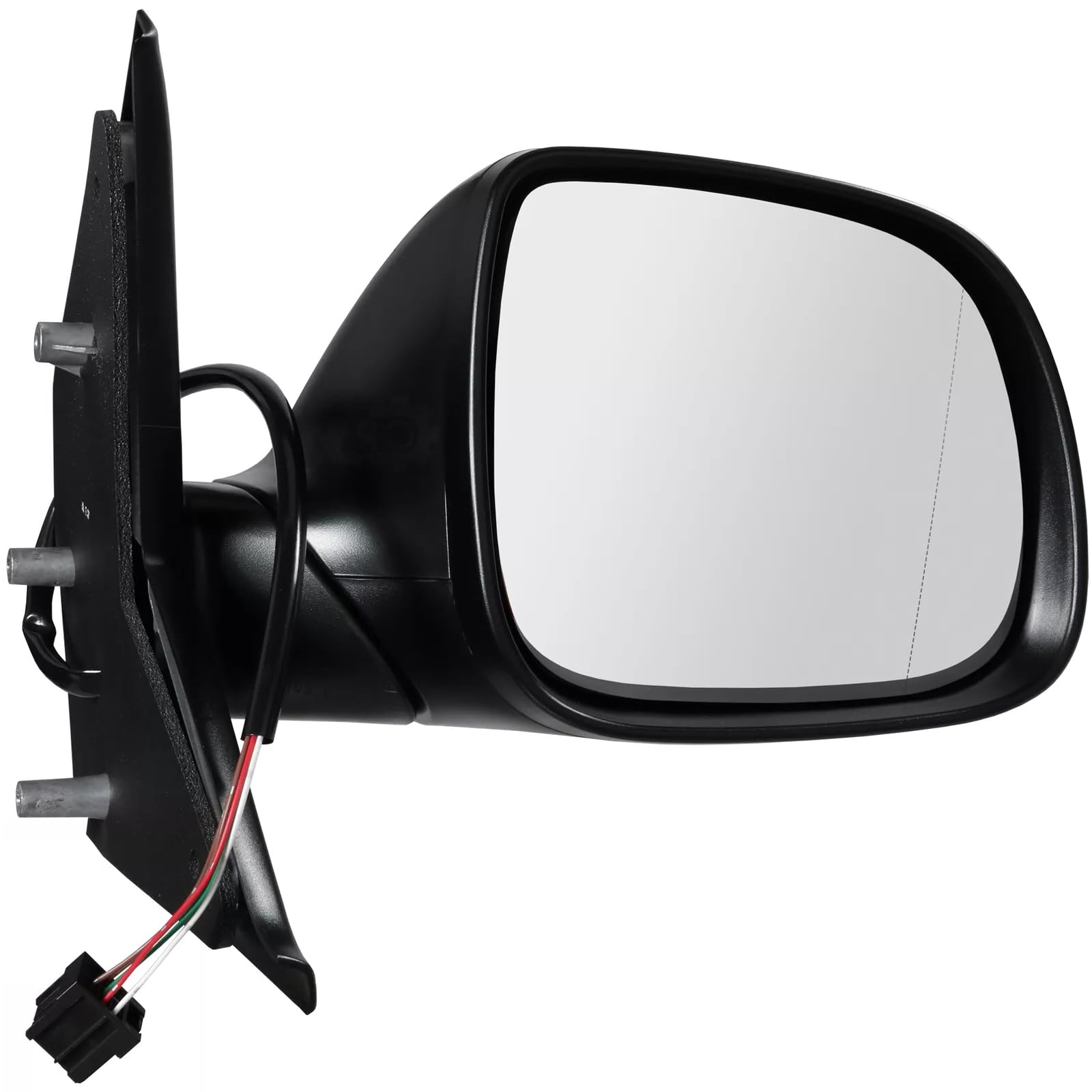 HEYOUTH Specchietto Retrovisore esterni riscaldati elettrici,Specchietto Retrovisore,completi con vetro riscaldato convesso,per VW Transporter T5 2009-2015 (Destra)
