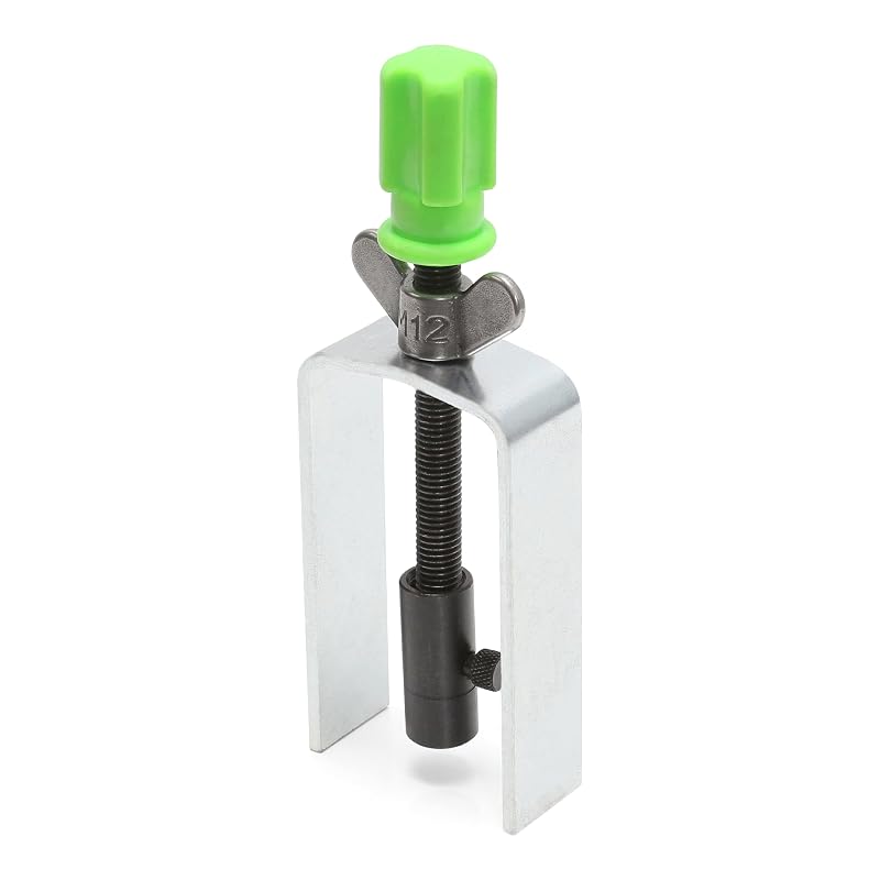 Extrator de placa de trava do volante OEMTOOLS 25134 com garfo padrão e adaptador reversível