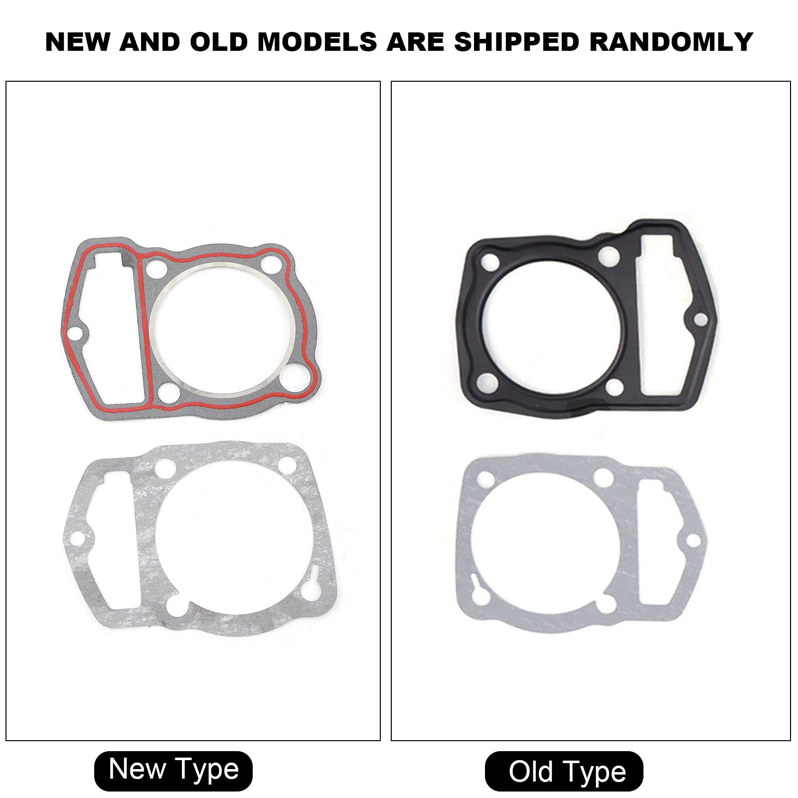 Generic Kit di Sostituzione delle Fasce Elastiche del Cilindro del Motore, Materiale in Alluminio Resistente, Adatto per ATC 200 XL200 ATC 250 per gli Appassionati di Moto