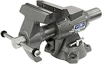 Wilton 550P Multi-Purpose Bench Vise - 5-1/2" Jaw Width, 5" Opening, 360° Rotating Head, Lifetime Warranty