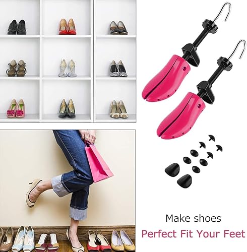 Vista 33 de eachway - Estirador de zapatos para hombre y mujer, ajusta el largo y ancho del calzado, para tallas de hombre de EE. UU. de 10 a 13.5 L